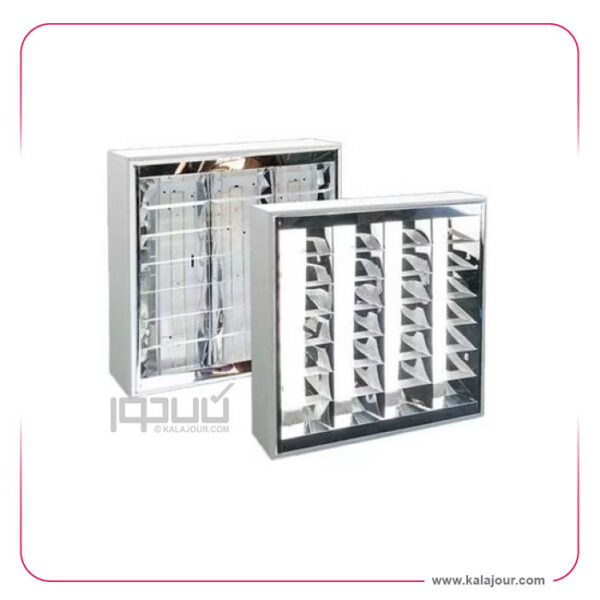 چراغ شبکه FPL -توکار 4 ردیف  144 وات شاه چراغ - Image 4