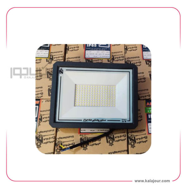 پرژکتور آبان 100 وات  IP66 - شاه چراغ سایز 270*210*30 - Image 4