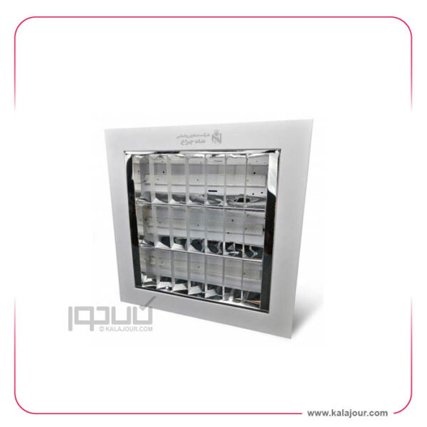 چراغ شبکه SMD/FPL روکار 16*3 مجموع 48 وات برند شاه چراغ