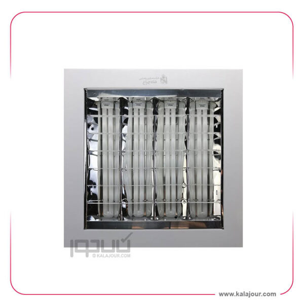چراغ شبکه FPL -روکار 3 ردیف  108 وات شاه چراغ - Image 3