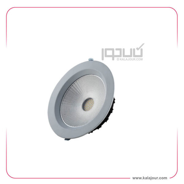چراغ توکار ۳۰  وات SMD توکاس (بدنه سفید) - پرتو نور توس