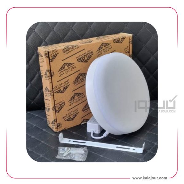 پنل گرد فول لایت رو کار 48 وات - شعاع زرین - Image 2